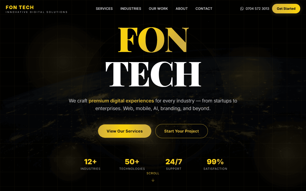 FonTech website