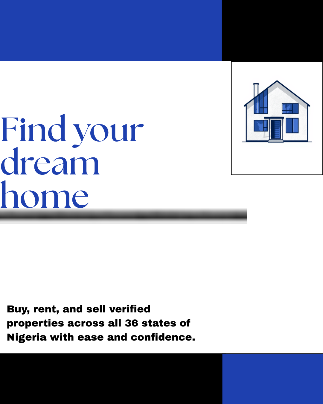 OmegaEstate campaign — Find your dream home